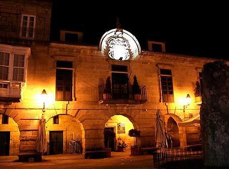 Pazo De Mendoza Hotel Baiona Buitenkant foto
