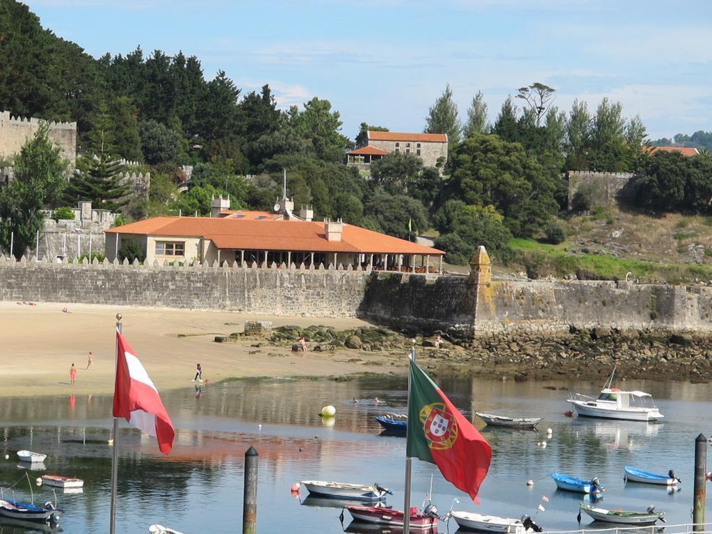 Pazo De Mendoza Hotel Baiona Buitenkant foto