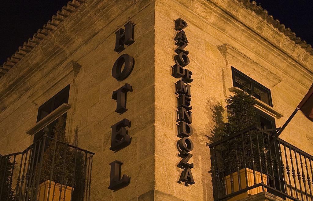 Pazo De Mendoza Hotel Baiona Buitenkant foto
