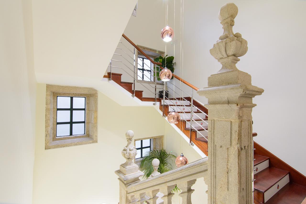 Pazo De Mendoza Hotel Baiona Buitenkant foto
